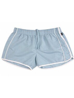Reebok Y2K Running Shorts Youth Large Blue Dolphin Hem Retro Athletic